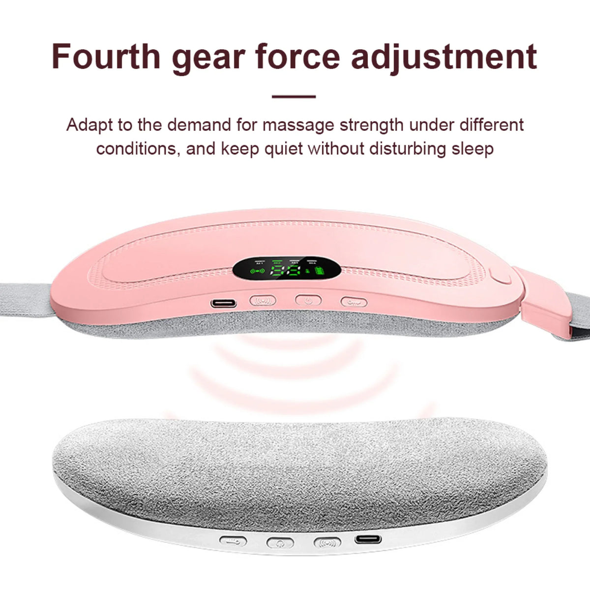 Kivra Period Cramp Relief Heater & Massager – 3 Heat & 3 Massage Modes