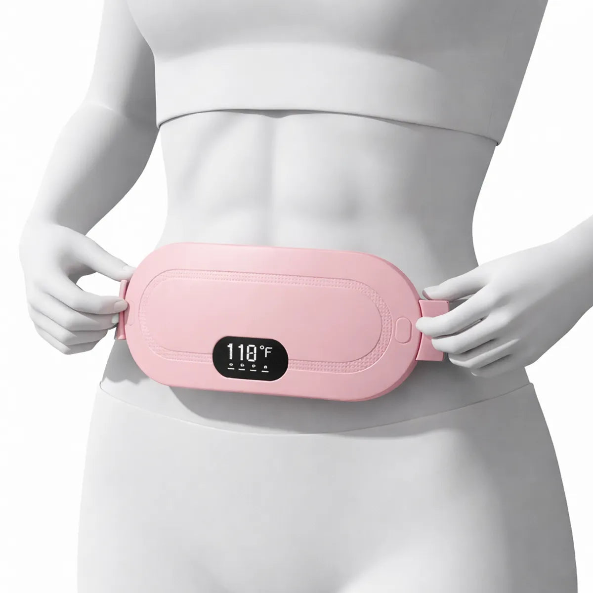 Kivra Period Cramp Relief Heater & Massager – 3 Heat & 3 Massage Modes