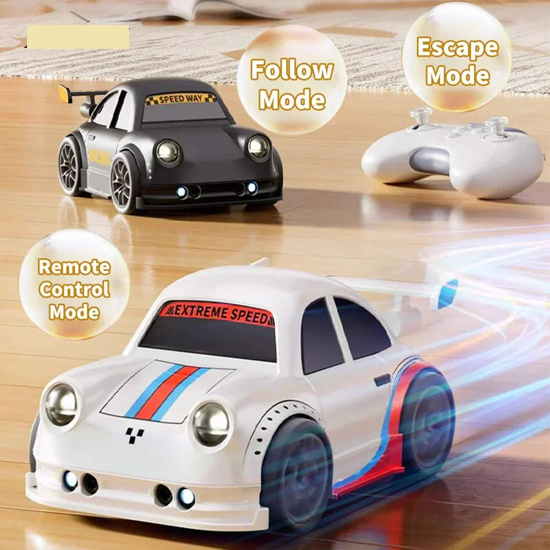 🏎️ Turbo Drift RC Car | 360° Stunts & Gesture Control | 699